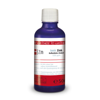 Ionic colloidal Zinc Oil (50ml)