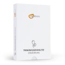 Medivere drinking water analysis kit, front of the white...