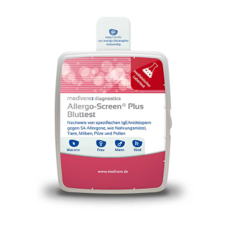 Allergo-Screen Nahrungsmittel plus Bluttest (1 Set)