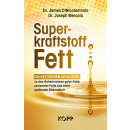 Superkraftstoff Fett Buch, 319 Seiten, gebundene Ausgabe. Die richtigen Fette sind der Superkraftstoff für Ihren Körper. Die ketogenen Schlüssel zu den Geheimnissen guter Fette, schlechte Fette und einer optimalen Gesundheit. ISBN:9783864456695