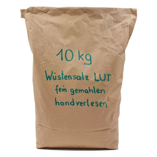 W&uuml;stensalz-LUT fein gemahlen handverlesen (10kg)