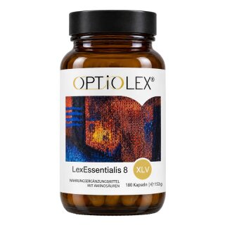 Optiolex LexEssentialis 8, Braunglas mit 180 Kapseln,...