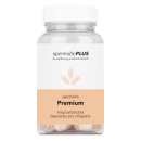Spermidin Premium 60 Kapseln. Nahrungsergänzungsmittel mit Weizenkeimlingspulver, reich an natürlichem Spermidin. Mit Vitamin E, Vitamin D3. Vegan.