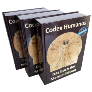 Codex Humanus Band 1+2+3 - Hardcover mit 3000 Seiten. Das Buch der Menschlichkeit. Deutsch. Alle wichtigen Naturheilmittel aus allen Kontinenten, Kulturkreisen und Epochen dieser Welt.