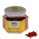 Indigo natural resin Dragons Blood in a hexagonal jar, 20 g