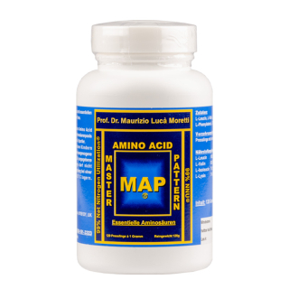 MAP Amino Acids – Master Amino Acid Pattern by Prof. Dr. Lucà-Moretti, 120 tablets of 1 g