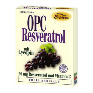 Espara OPC-Resveratrol (30 Kps.)