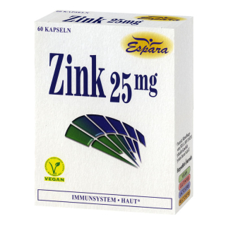 Espara Zinc 25mg (60 caps)