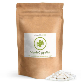 Vital Gepuffertes Vitamin C (säurefrei) 600 mg (150...