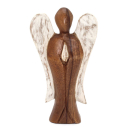 Hati-Hati Angel Peace Wood 15cm hand-carved (1 pc.)