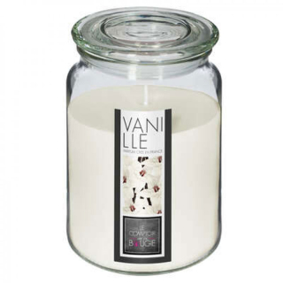 Scented candle Vanilla in glass with lid 510g (1 pc.)