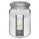 Scented candle Jasmine in glass with lid 510g (1 pc.)