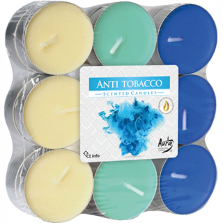 Tealight scent Anti-tobacco (18 pieces)
