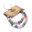 Harmony Friendship Bracelet Rainbow Gemstones (Set of 2)