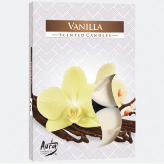 Scented Candles Vanilla (6 pcs)