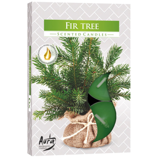 Scented Candles Fire Tree (6 pcs)