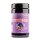 Robert Franz Hair Complex, dark glass jar with violet label holding 180 capsules for hair, skin and nails