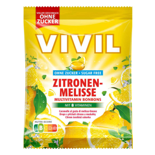 Vivil Multivitamin Bonbons Zitronenmelisse zuckerfrei (88g)