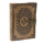 Leather notebook Mandala with lock 18x13 cm. Discover the brown leather notebook with lock. Handmade, ideal for diary entries and sketches. Dimensions: 18x13 cm.