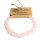 Kraftarmband - Rosenquarz Liebe & Heilung 1 Stk. Verzaubern Sie mit unserem Rosenquarz-Armband. Symbol für Liebe und innere Heilung. Power Bracelet stilvoll und wirksam! Elastisches Band.