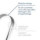 Dr. Wunder tongue cleaner silver-coated
