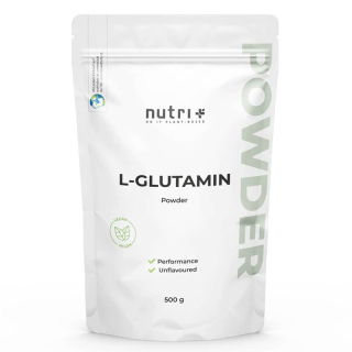 nutri+ L-Glutamin Pulver 500 g im weißen...