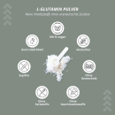 nutri+ Aminos&auml;ure L-Glutamin Pulver (500g)