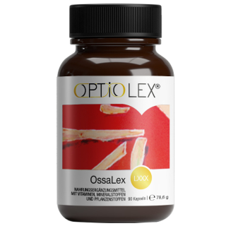 Optiolex OssaLex Kapseln – Braunglasflasche mit...