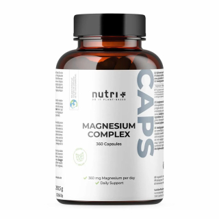 nutri+ Magnesium Complex – 4 Magnesiumformen, 360...