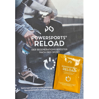 POWERSPORTS RELOAD Probe-Sachet 10 g mit...