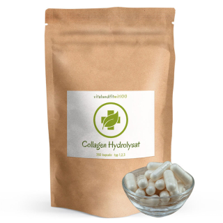 Vital Collagen Hydrolysat Kapseln 360 Stück, Typ 1,...