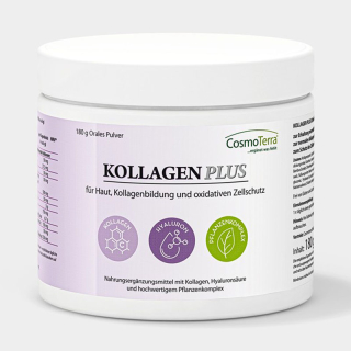 Cosmoterra Kollagen Plus 180 g Orales Pulver –...