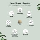 nutri+ Eisen 50 mg + Vitamin C (90 Tbl.)