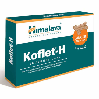 Himalaya Koflet-H Ginger lozenges (12 pcs.)