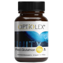 Optiolex Reduziertes Glutathion 60 Kapseln. Nahrungsergänzungsmittel mit L-Glutathion. Das körpereigene Superoxidans! Glutathion ist ein wasserlösliches Tripetid aus den Aminosäuren L-Cystein, L-Glutamin und Glycin.